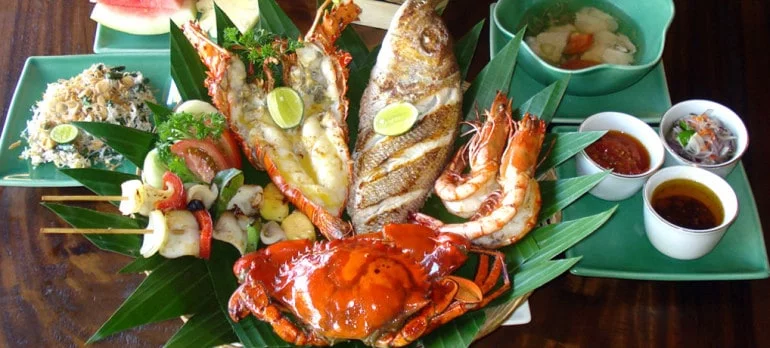 Confezioni di frutti di mare