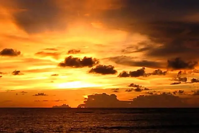 jimbaran sunset