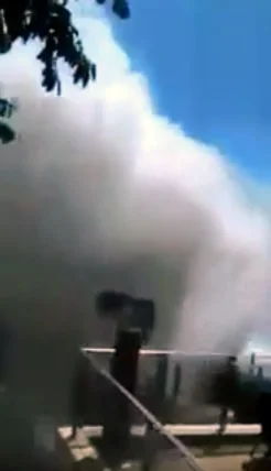 Ayana Rock Bar Rocked by High Waves