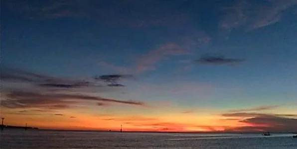 Another Colourful Sunset at Jimbaran Bay