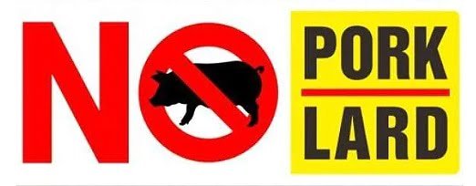 pork-free no pork no lard