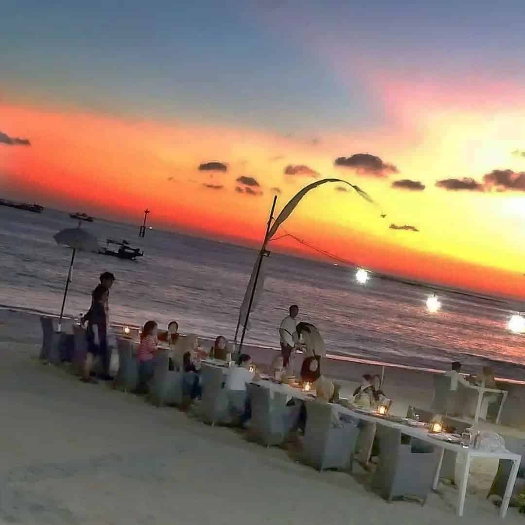 sunset dinner
