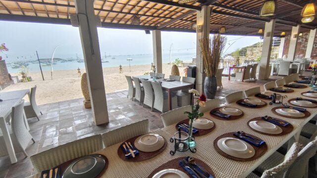 Jimbaran beach restaurant