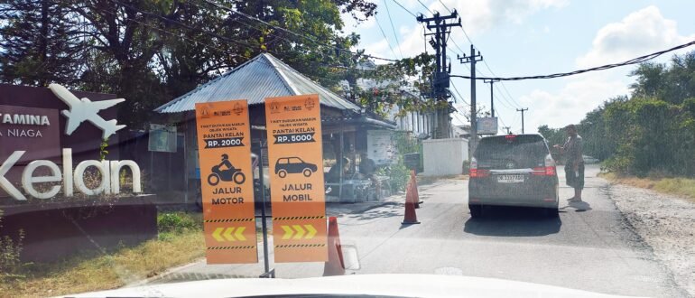 Kelan entrance ticket counter