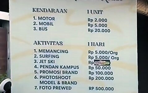 Harga Tiket Masuk Pantai Kelan | 2026