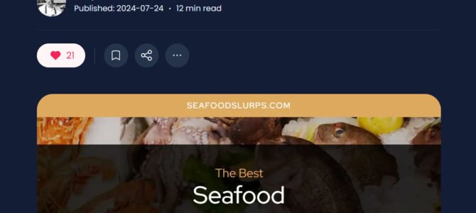 Ditampilkan di SeafoodSlurps | Ulasan Makanan Laut Jimbaran