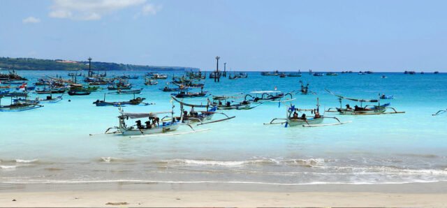 fishing boats Jimbaran Bay